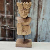 Indian Wooden Statue Home Decor Showpiece 69